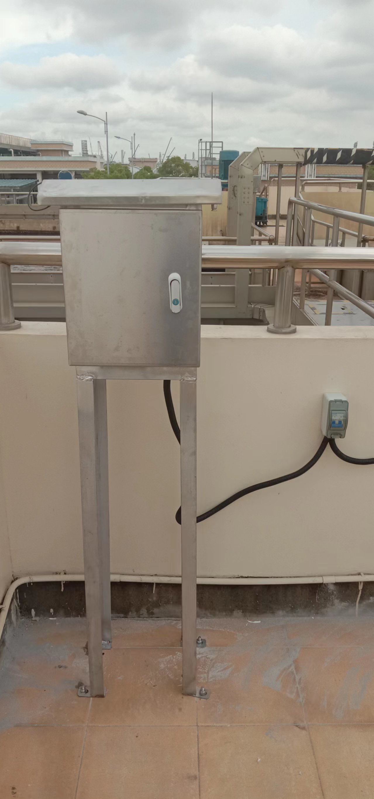 污水站异味监测设备现场应用